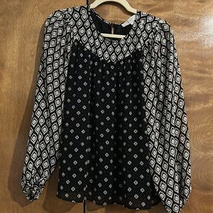 LOFT balloon sleeve blouse